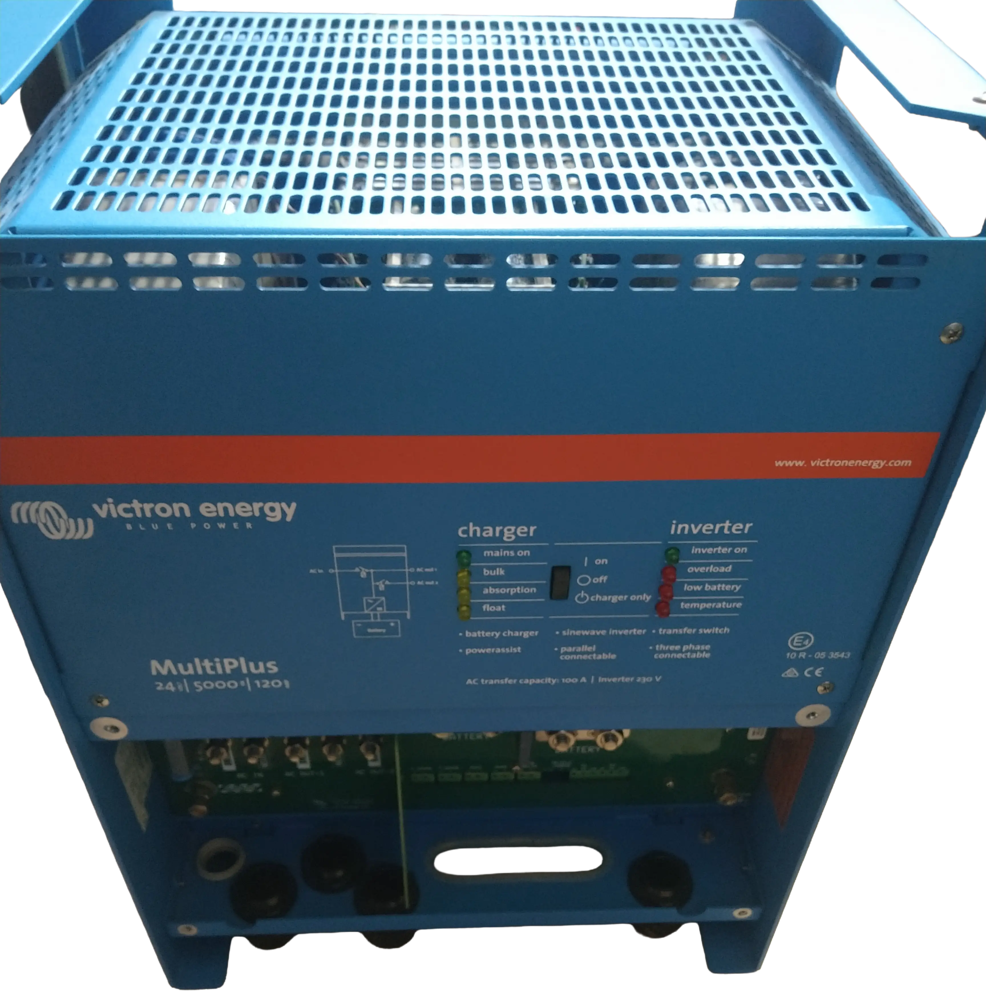 Reparo carregador de baterias e inversor Victron Multiplus 5000 VA 24V 120A